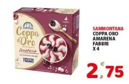 Premium Supermercati Coppa d'Oro Amarena Sammontana offerta