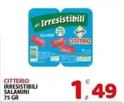Il Centro Superstore Citterio Irresistibili Salamini offerta
