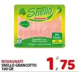 Il Centro Superstore Rovagnati Snello Grancotto offerta