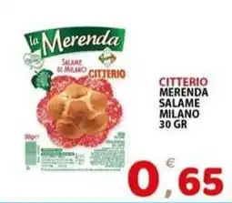 Il Centro Superstore Citterio Merenda Salame Milano offerta