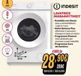 Lavatrice Indesit IMA864MYTIMEIT