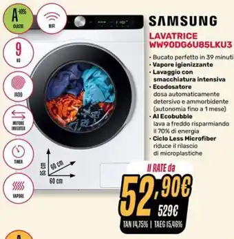 Samsung lavatrice