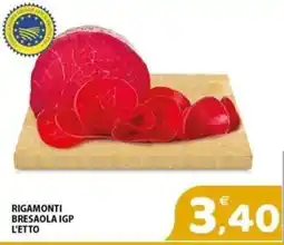 Il Centro Superstore Rigamonti bresaola IGP offerta