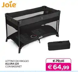 Universo Bimbo Lettino da viaggio Allura 120 con bassinet Joie offerta