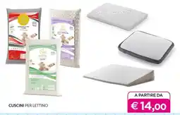 Universo Bimbo Cuscini per lettino offerta