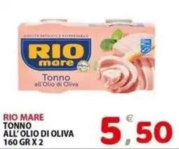 Il Centro Superstore Rio mare Tonno all'olio di oliva offerta
