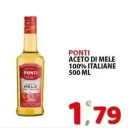 Il Centro Superstore Ponti aceto di mele offerta