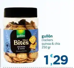 Bravo Casa gullón Mini Bites quinoa & chia offerta