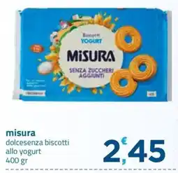 Bravo Casa misura dolcesenza biscotti allo yogurt offerta