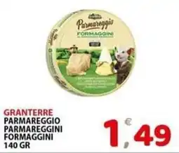 Il Centro Superstore Granterre Parmareggio Formaggini offerta