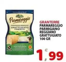 Il Centro Superstore Granterre Parmareggio Parmigiano Reggiano Grattugiato offerta