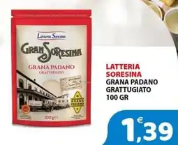 Il Centro Superstore Latteria Sorensina Grana Padano Grattugiato offerta