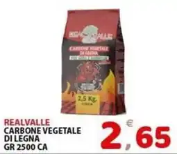 Il Centro Superstore Realvalle carbone vegetale di legna offerta