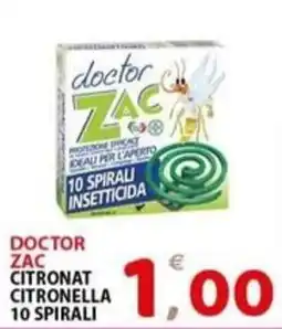 Il Centro Superstore Doctor Zac citronella offerta