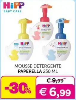 Universo Bimbo Mousse detergente paperella offerta
