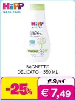 Universo Bimbo HiPP Bagno Delicato offerta
