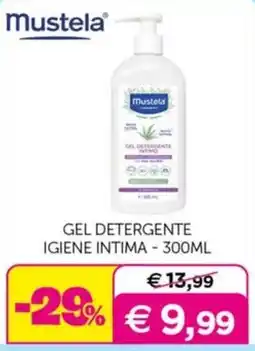 Universo Bimbo Mustela gel detergente igiene intima offerta