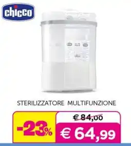 Universo Bimbo Chicco sterilizzatore multifunzione offerta