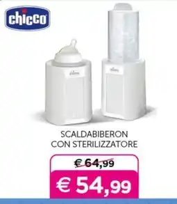 Universo Bimbo Scaldabiberon Chicco con sterilizzatore offerta