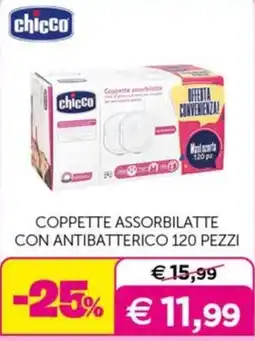 Universo Bimbo Coppette assorbilatte chicco offerta