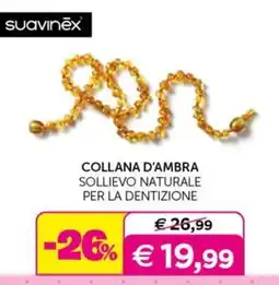Universo Bimbo Collana d'ambra Suavinex offerta