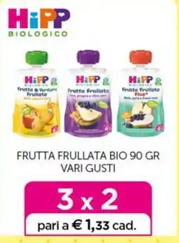 Universo Bimbo HiPP Biologico Frutta Frullata Bio offerta