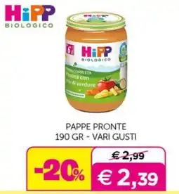 Universo Bimbo HiPP Biologico pappe pronte offerta