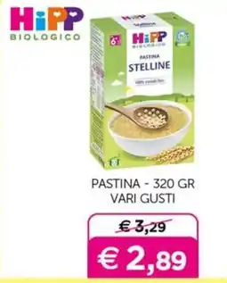 Universo Bimbo HiPP Biologico Pastina Stelline offerta