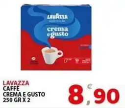 Il Centro Superstore Lavazza caffè crema e gusto offerta