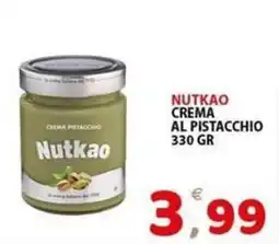 Il Centro Superstore Crema pistacchio Nutkao offerta
