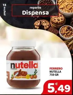 Il Centro Superstore Ferrero Nutella offerta