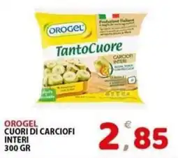 Il Centro Superstore Orogel cuori di carciofi interi offerta