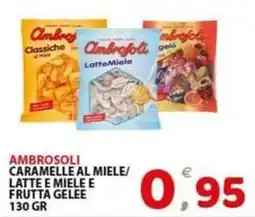 Il Centro Superstore Ambrosoli caramelle al miele offerta