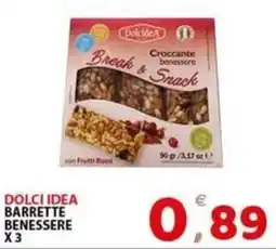 Il Centro Superstore Dolci Idea Barrette Benessere offerta