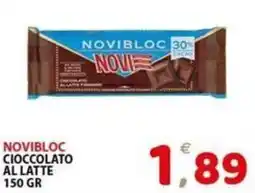 Il Centro Superstore Novibloc cioccolato al latte offerta