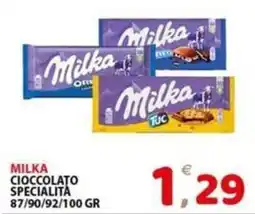 Il Centro Superstore Milka cioccolato specialità offerta