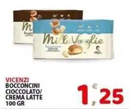 Il Centro Superstore MilleVoglie Bocconcini Cioccolato/Crema Latte offerta
