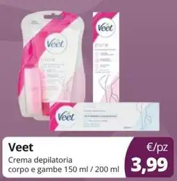 Acqua & Sapone Veet Crema depilatoria corpo e gambe offerta