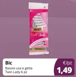 Acqua & Sapone Bic Rasoio usa e getta Twin Lady offerta