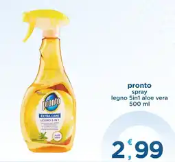 Bravo Casa pronto spray legno 5in1 aloe vera offerta