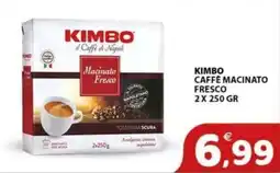 Il Centro Superstore Kimbo caffè macinato fresco offerta