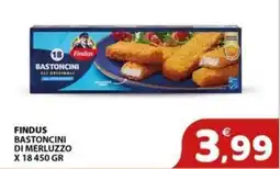 Il Centro Superstore Findus bastoncini di merluzzo offerta