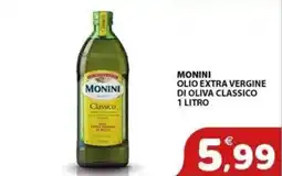 Il Centro Superstore Monini olio extra vergine di oliva classico offerta