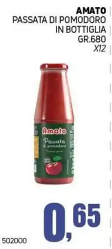 Migro Amato passata di pomodoro offerta