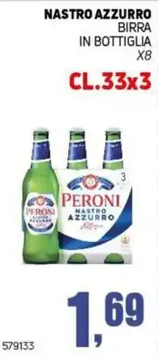 Migro Peroni Nastro Azzurro birra offerta