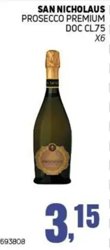 Migro San Nicholaus Prosecco Premium DOC offerta