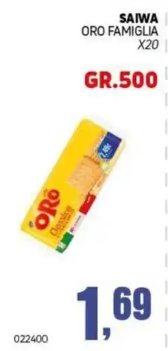Migro Saiwa Oro Famiglia offerta