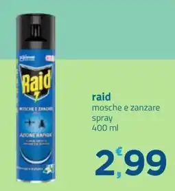 Bravo Casa Raid mosche e zanzare offerta