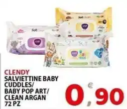 Il Centro Superstore Clendy salviettine baby offerta