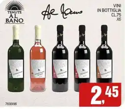 Migro Vini in bottiglia offerta